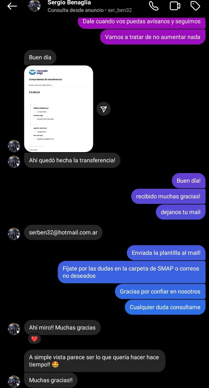 Conversación real con cliente Biotraining 6